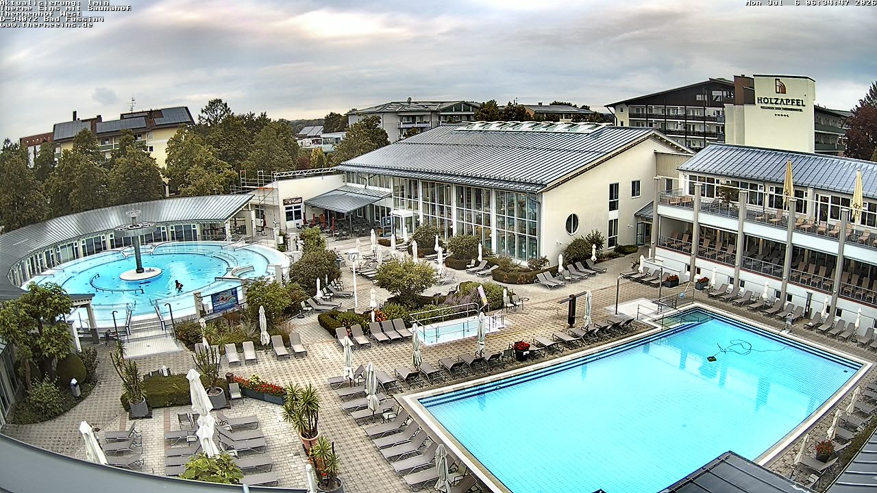 Archiv Foto Webcam Bad Füssing: Therme 1