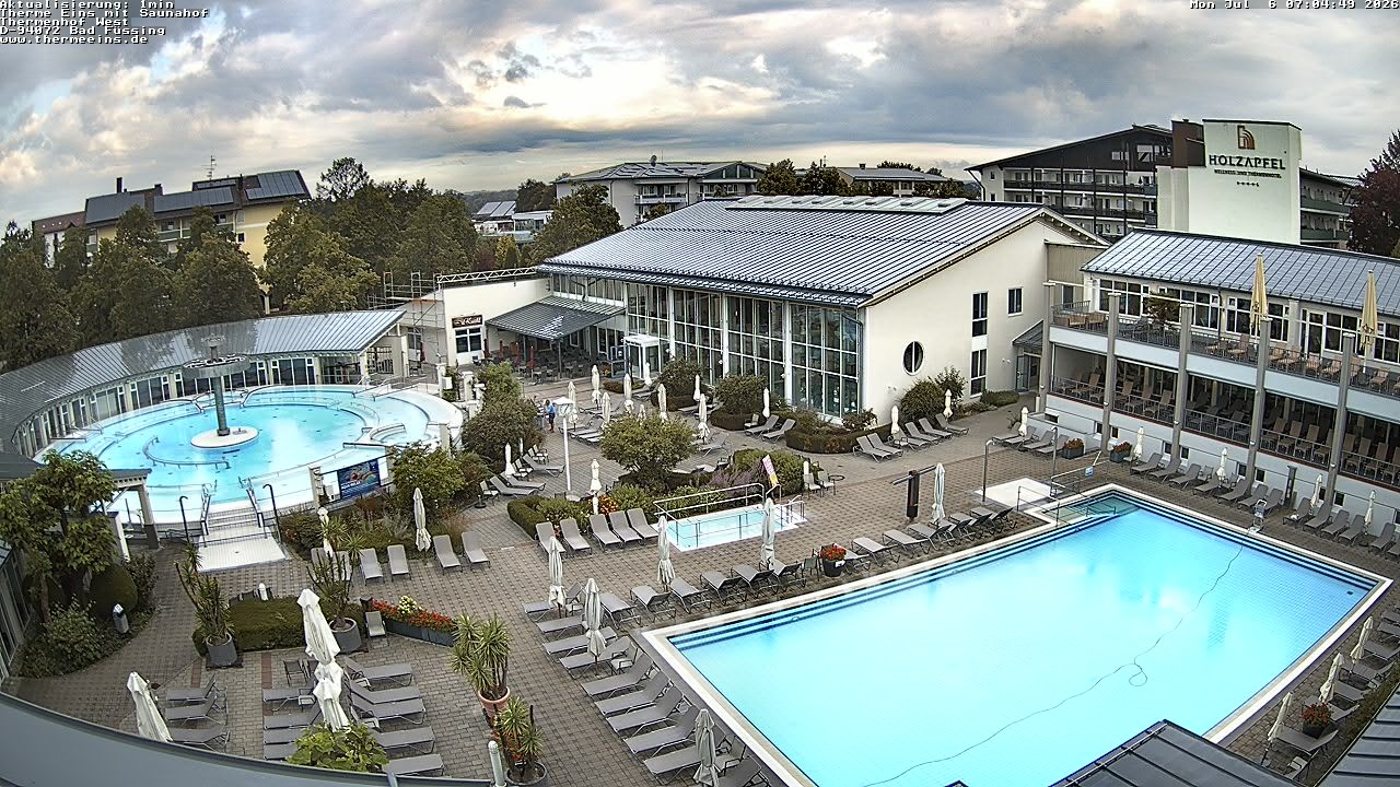 Archiv Foto Webcam Bad Füssing: Therme 1