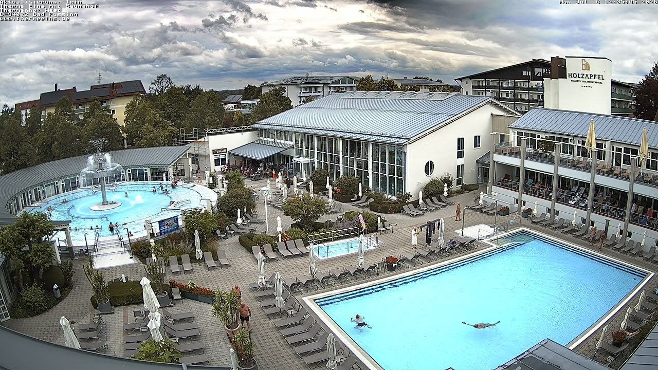 Archiv Foto Webcam Bad Füssing: Therme 1