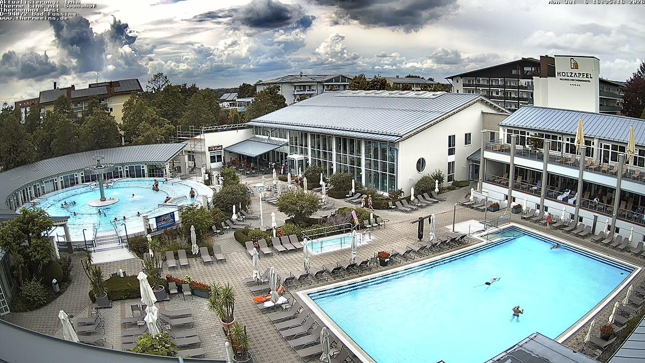 Archiv Foto Webcam Bad Füssing: Therme 1