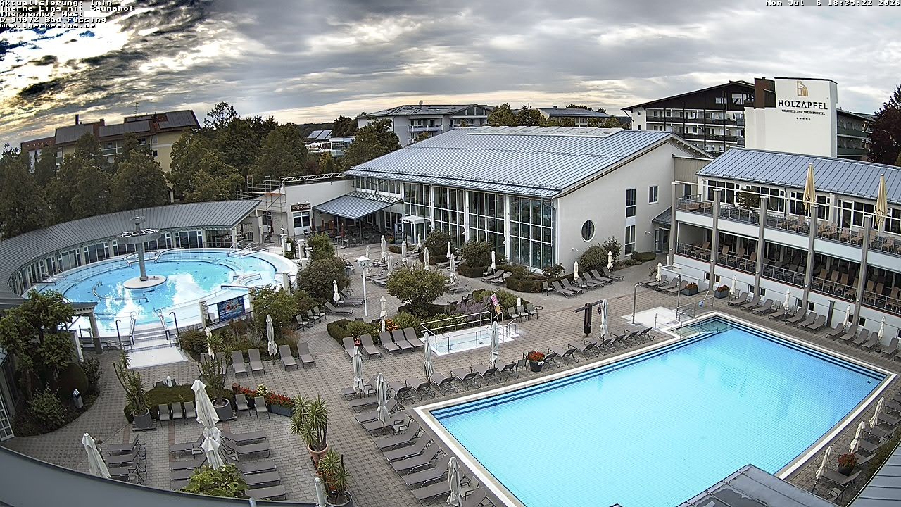 Archiv Foto Webcam Bad Füssing: Therme 1