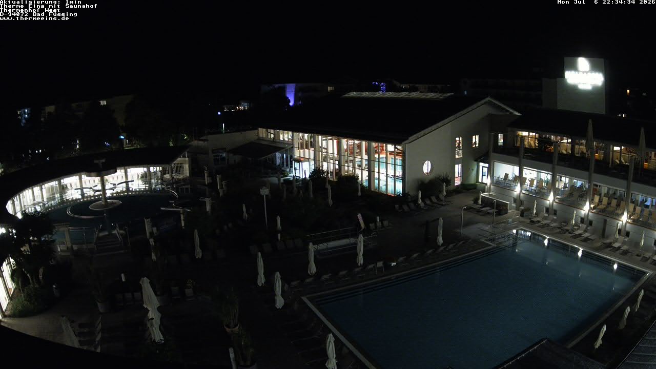 Archiv Foto Webcam Bad Füssing: Therme 1