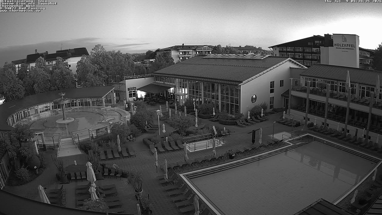 Archiv Foto Webcam Bad Füssing: Therme 1