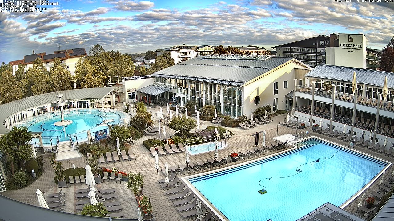 Archiv Foto Webcam Bad Füssing: Therme 1