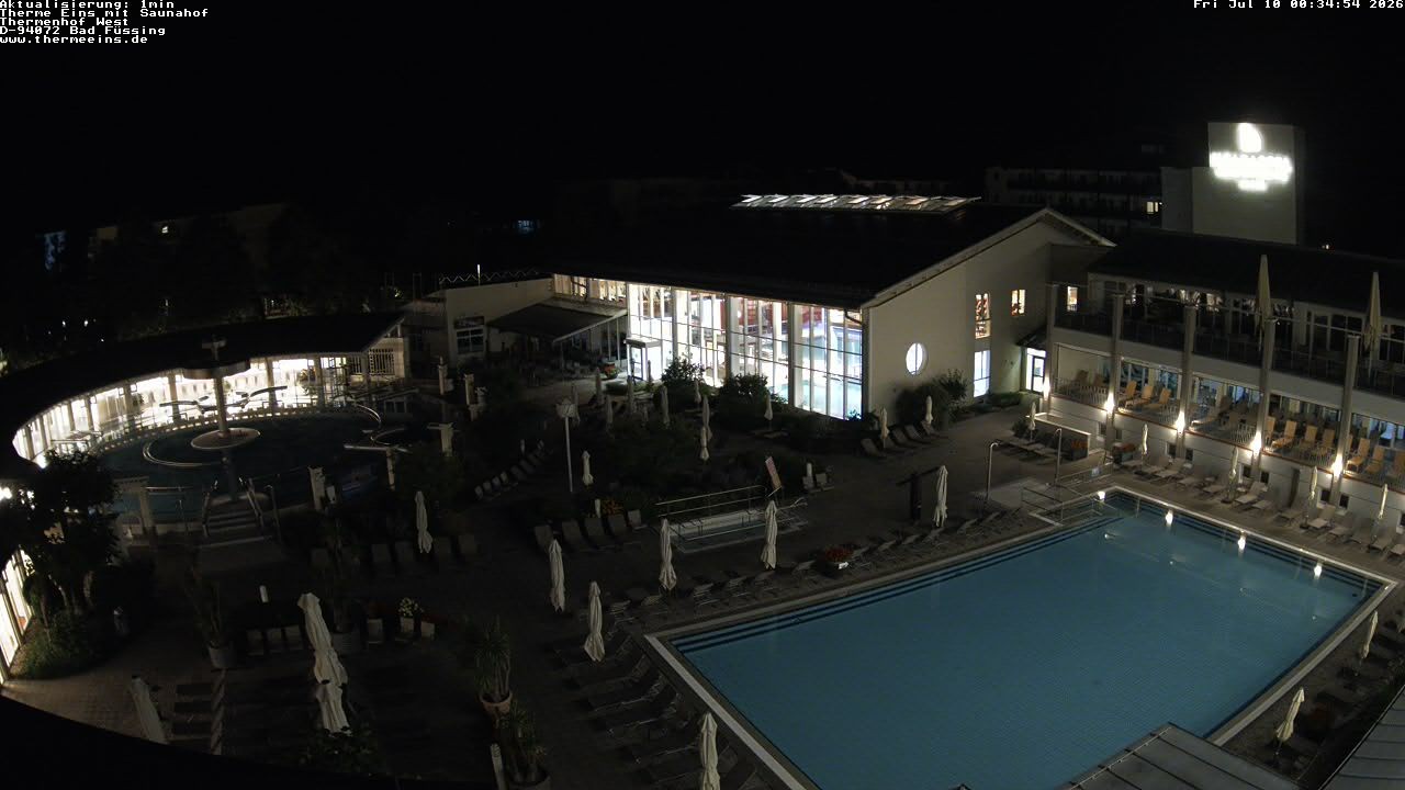 Archiv Foto Webcam Bad Füssing: Therme 1