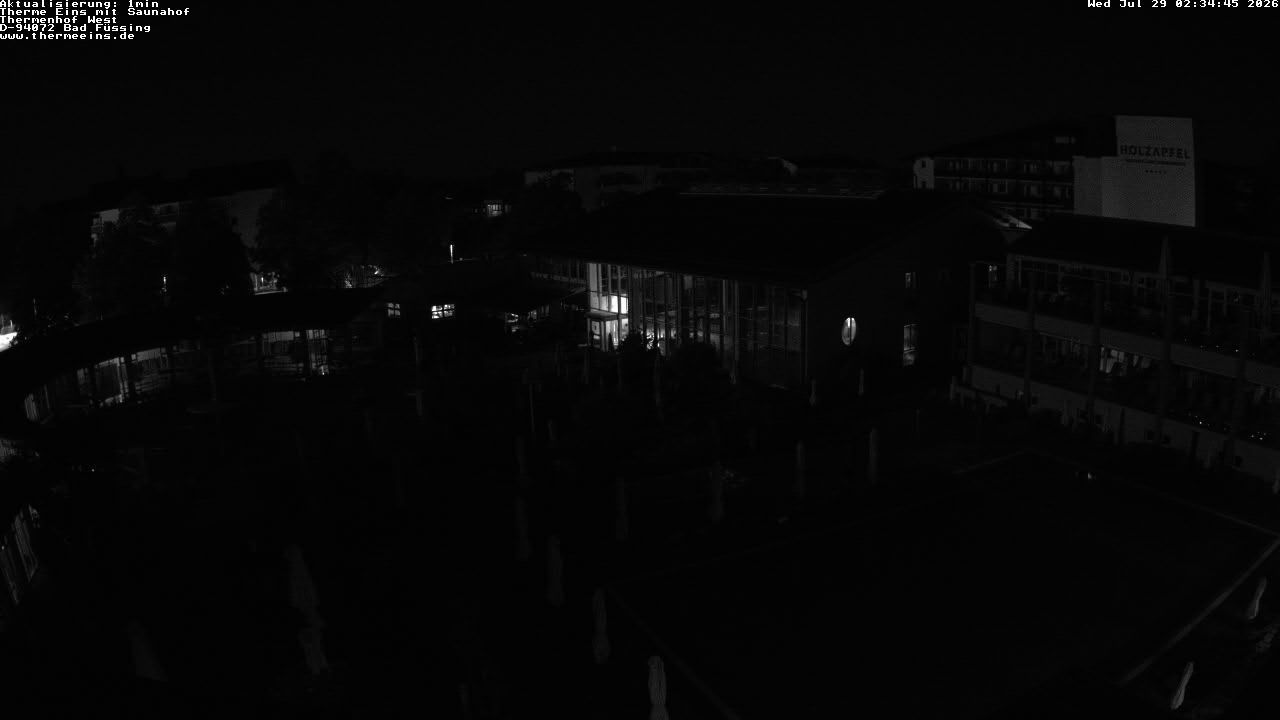 Archiv Foto Webcam Bad Füssing: Therme 1