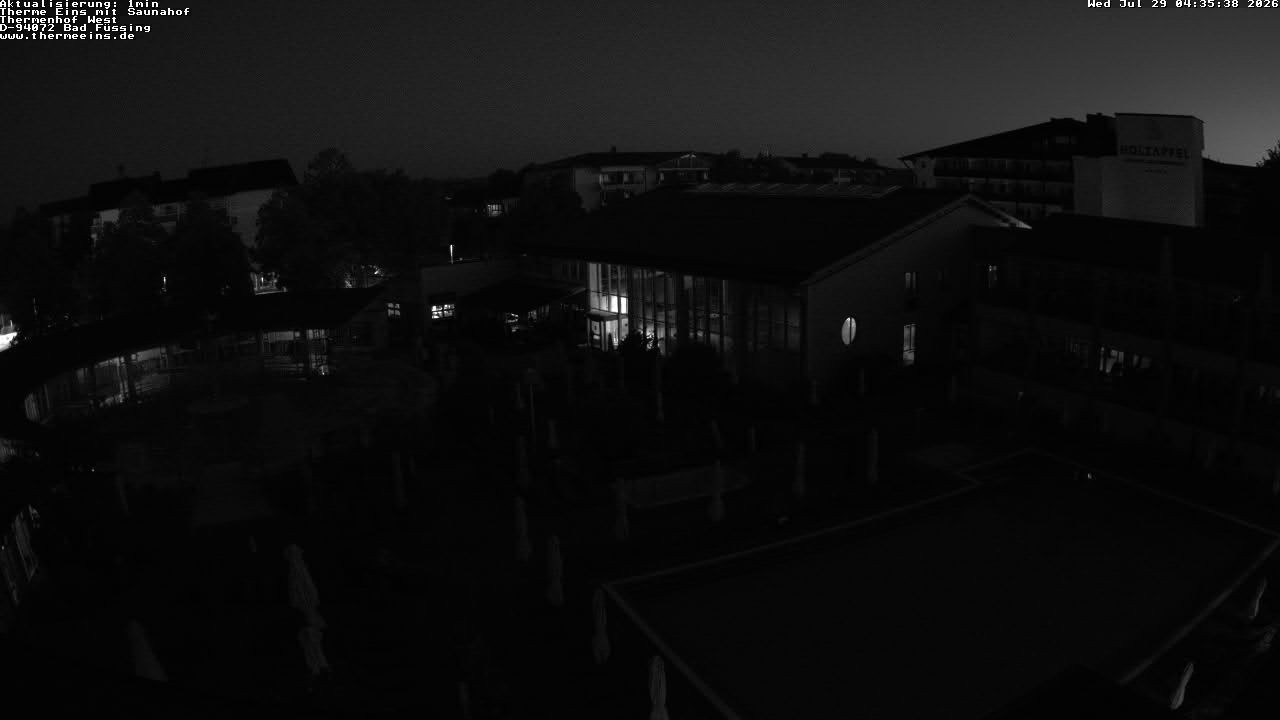 Archiv Foto Webcam Bad Füssing: Therme 1