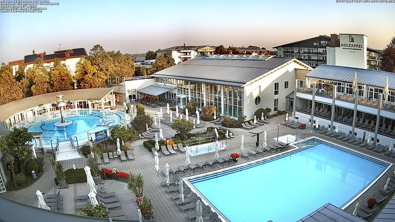 Archiv Foto Webcam Bad Füssing: Therme 1