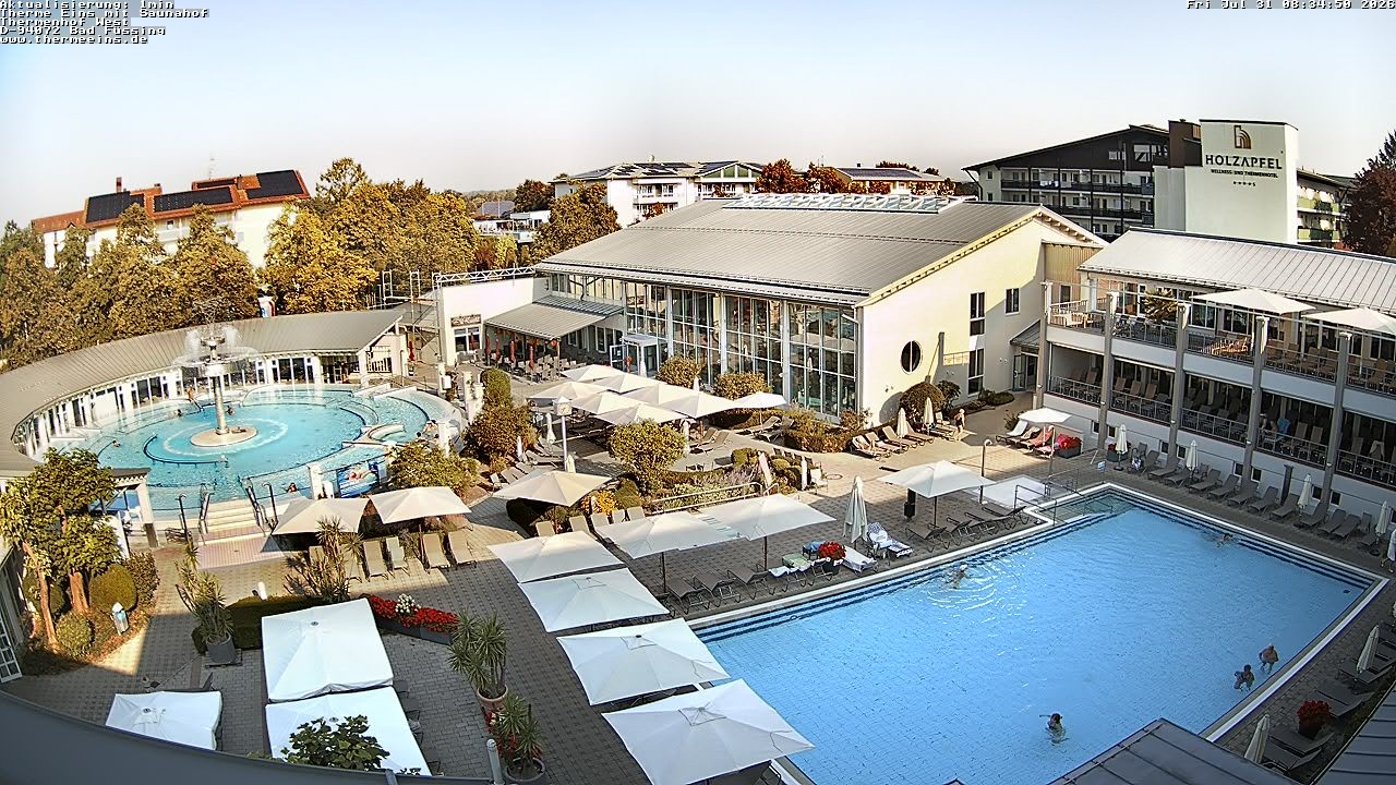 Archiv Foto Webcam Bad Füssing: Therme 1