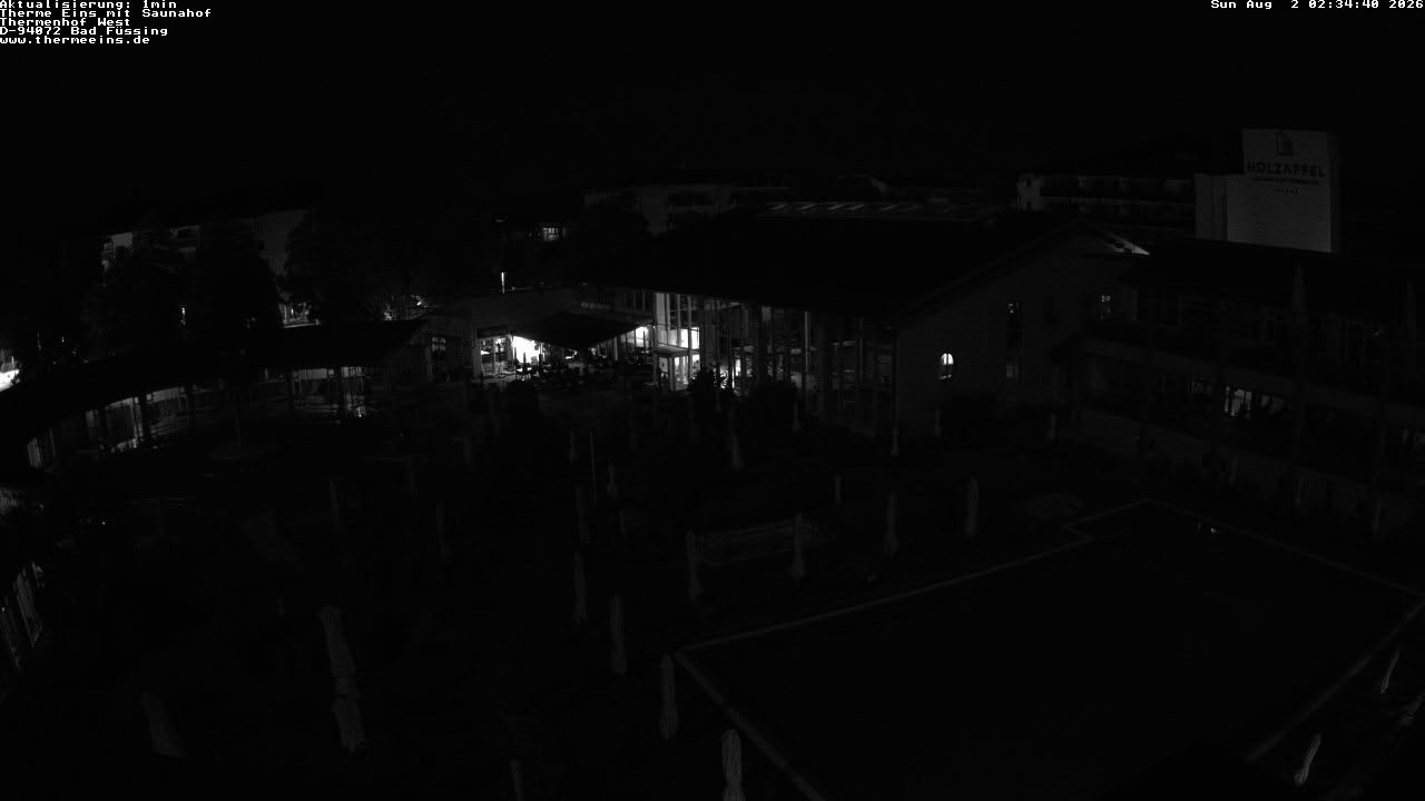 Archiv Foto Webcam Bad Füssing: Therme 1