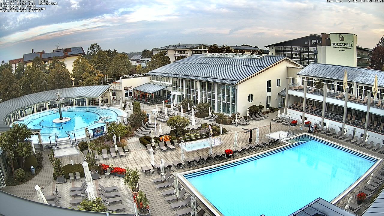 Archiv Foto Webcam Bad Füssing: Therme 1