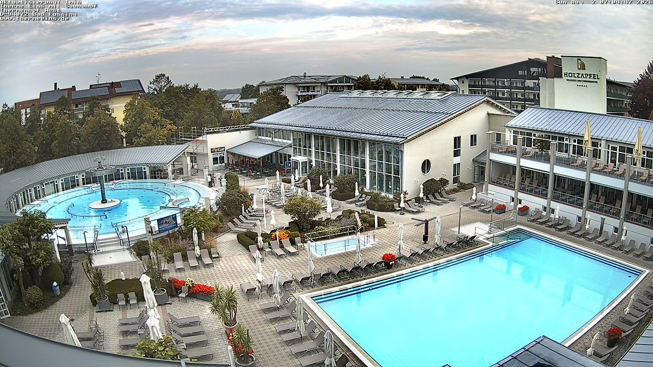 Archiv Foto Webcam Bad Füssing: Therme 1