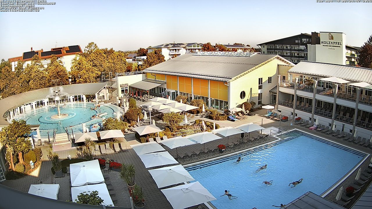 Archiv Foto Webcam Bad Füssing: Therme 1