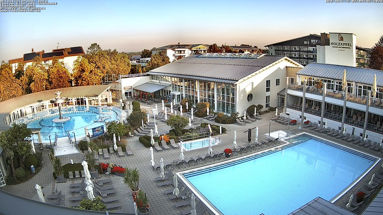 Archiv Foto Webcam Bad Füssing: Therme 1