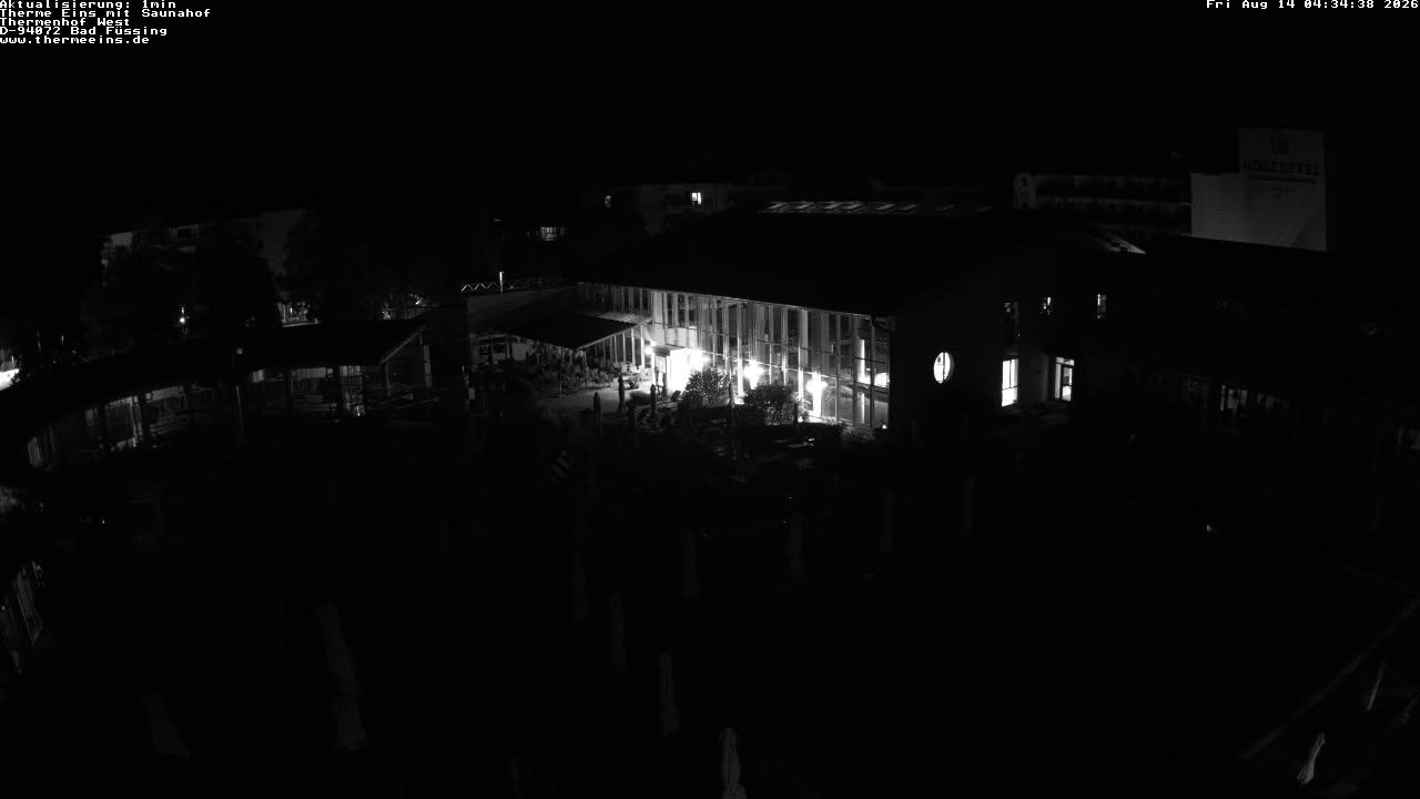 Archiv Foto Webcam Bad Füssing: Therme 1