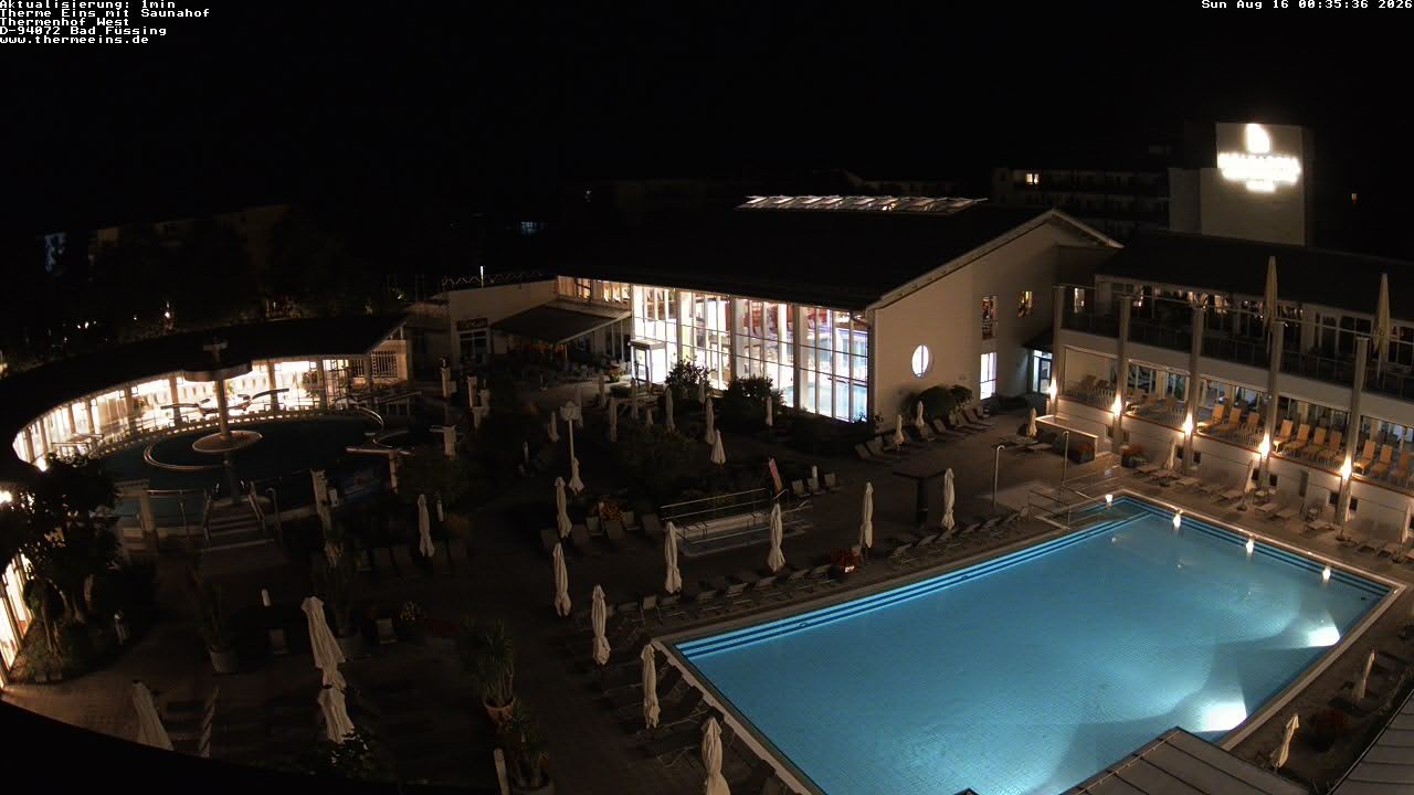 Archiv Foto Webcam Bad Füssing: Therme 1