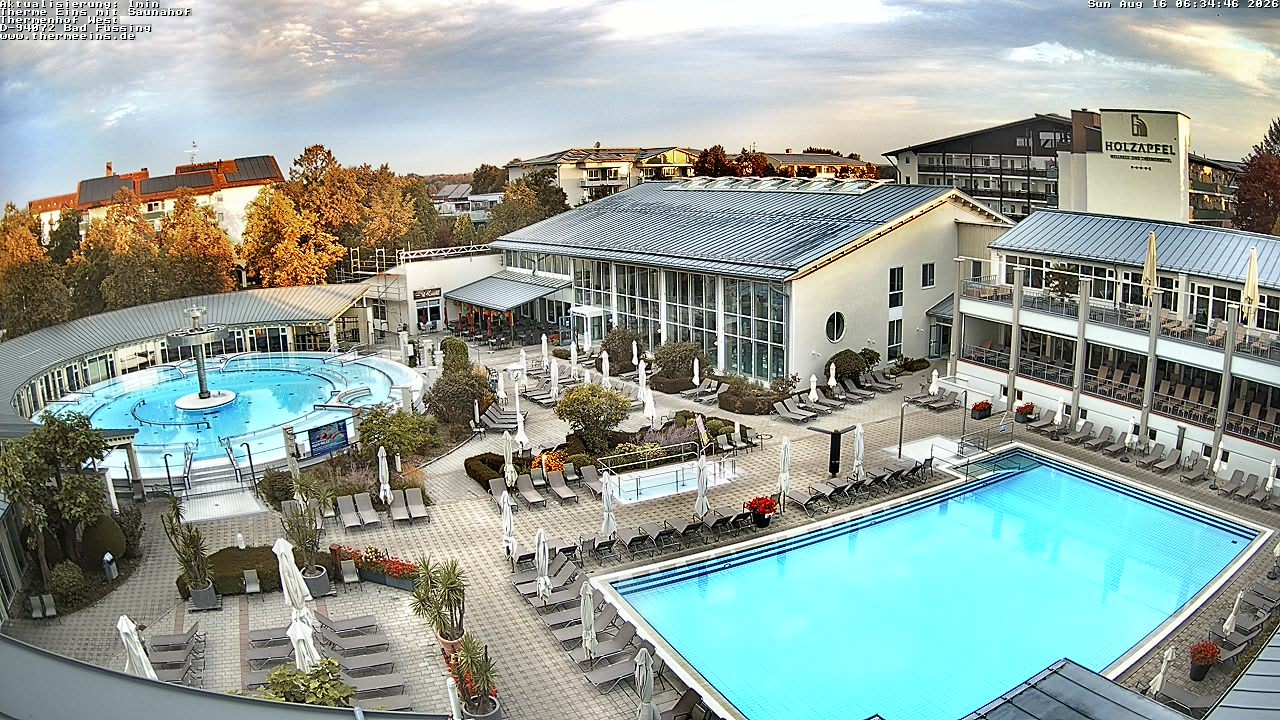 Archiv Foto Webcam Bad Füssing: Therme 1