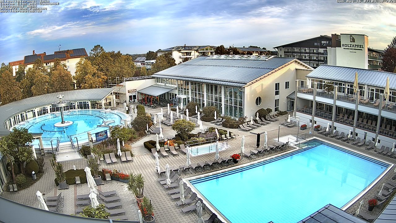 Archiv Foto Webcam Bad Füssing: Therme 1