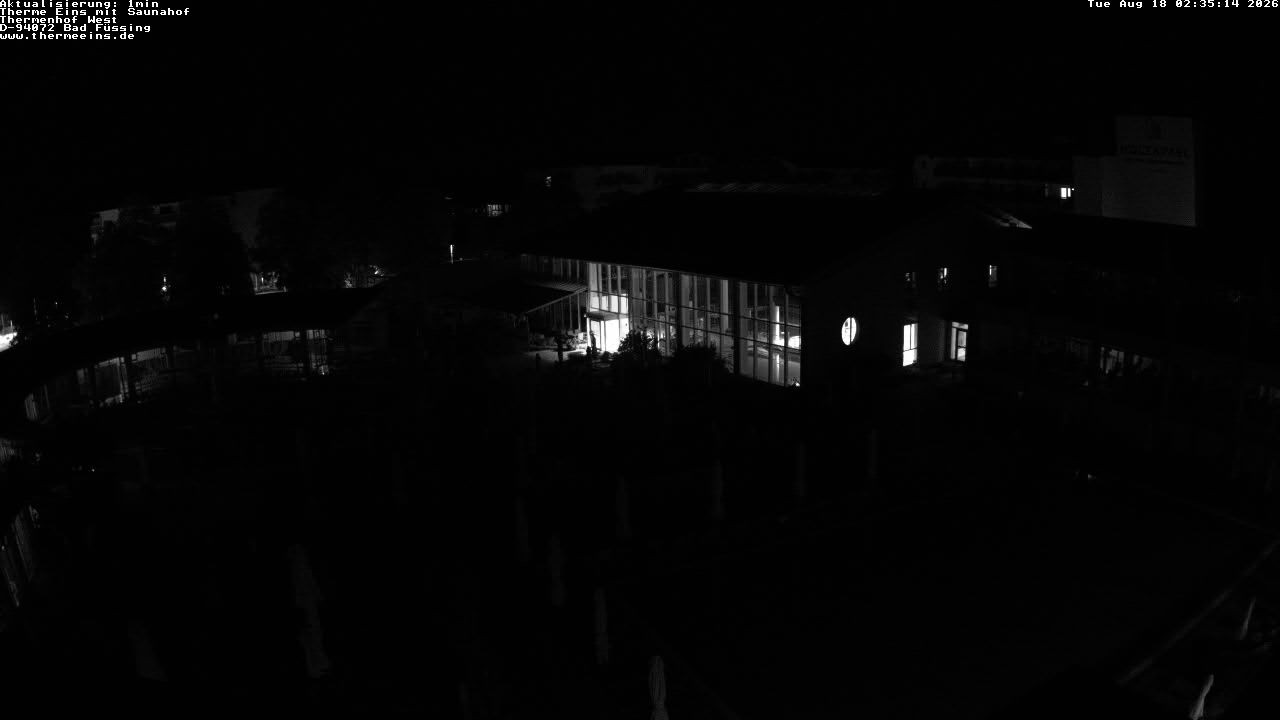 Archiv Foto Webcam Bad Füssing: Therme 1