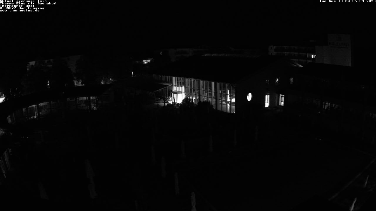 Archiv Foto Webcam Bad Füssing: Therme 1