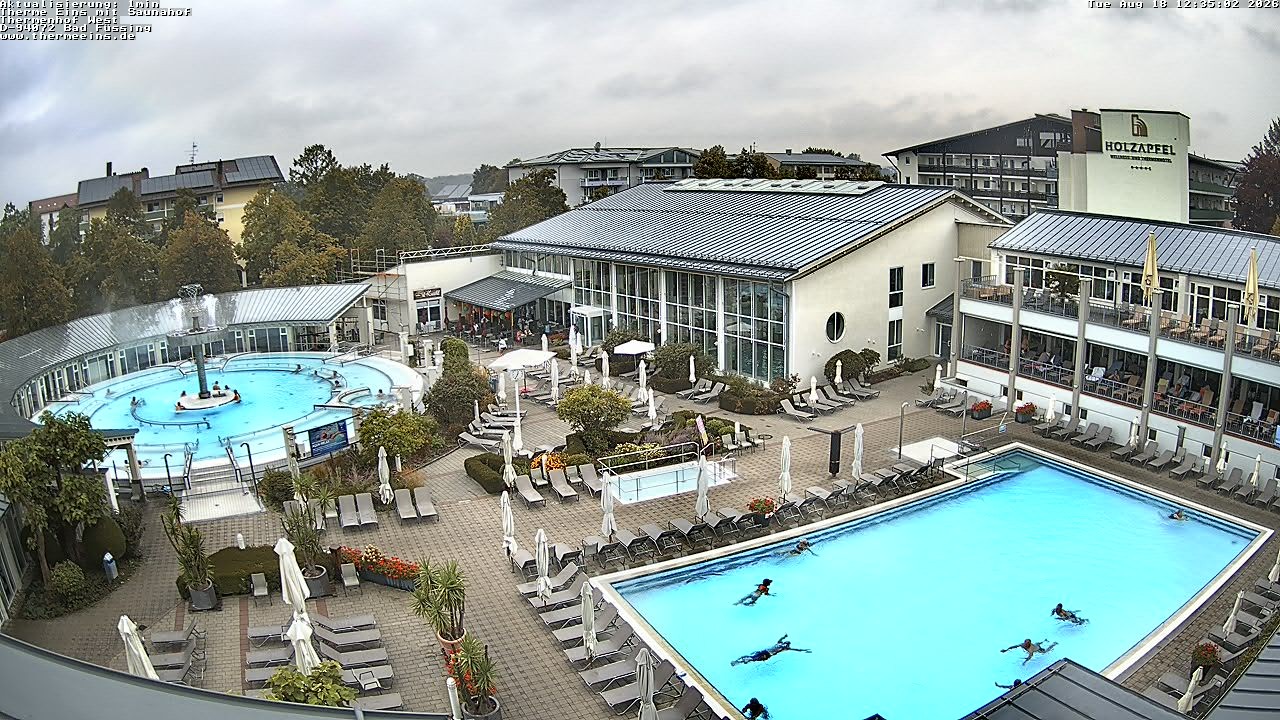 Archiv Foto Webcam Bad Füssing: Therme 1