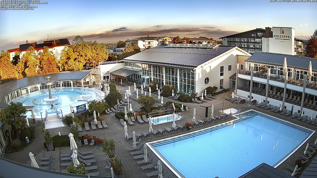 Archiv Foto Webcam Bad Füssing: Therme 1