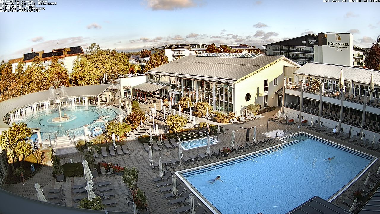 Archiv Foto Webcam Bad Füssing: Therme 1
