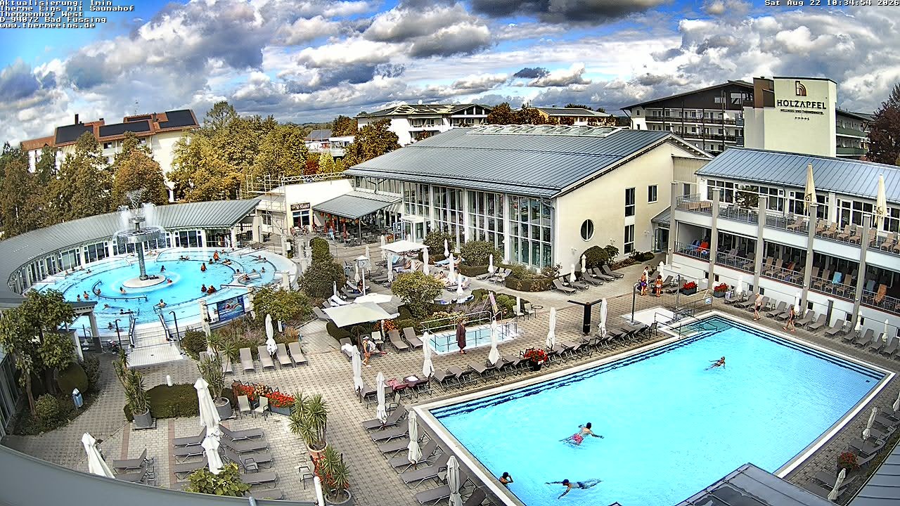 Archiv Foto Webcam Bad Füssing: Therme 1