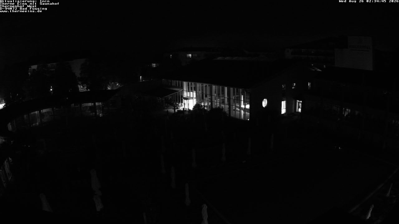 Archiv Foto Webcam Bad Füssing: Therme 1