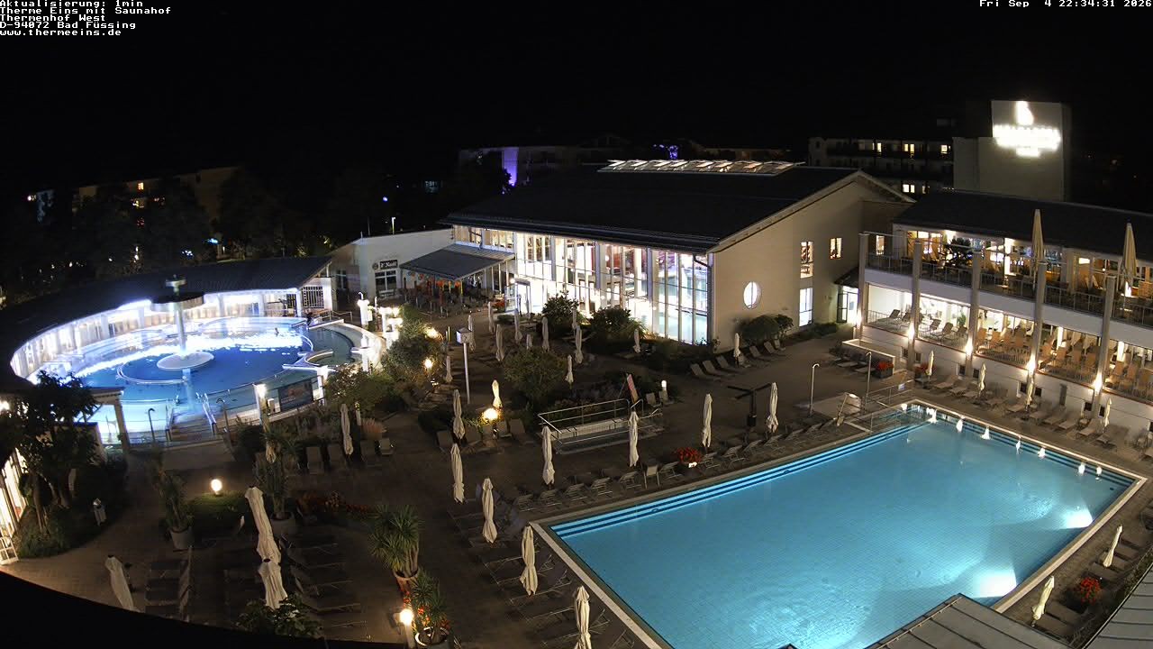 Archiv Foto Webcam Bad Füssing: Therme 1