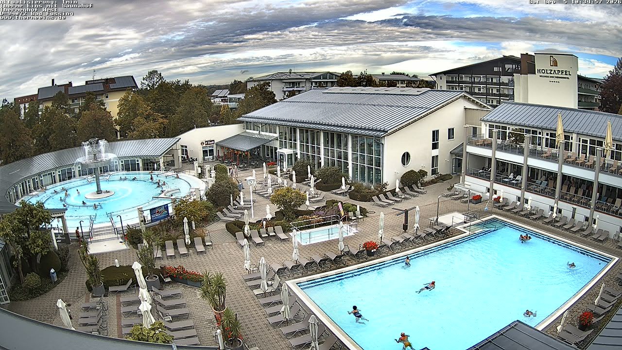 Archiv Foto Webcam Bad Füssing: Therme 1