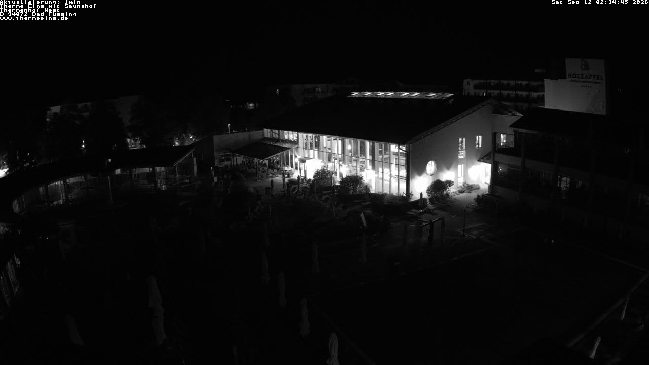 Archiv Foto Webcam Bad Füssing: Therme 1