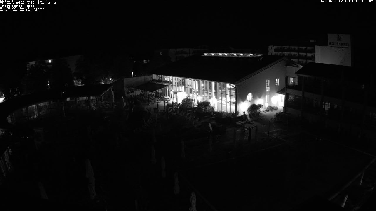 Archiv Foto Webcam Bad Füssing: Therme 1
