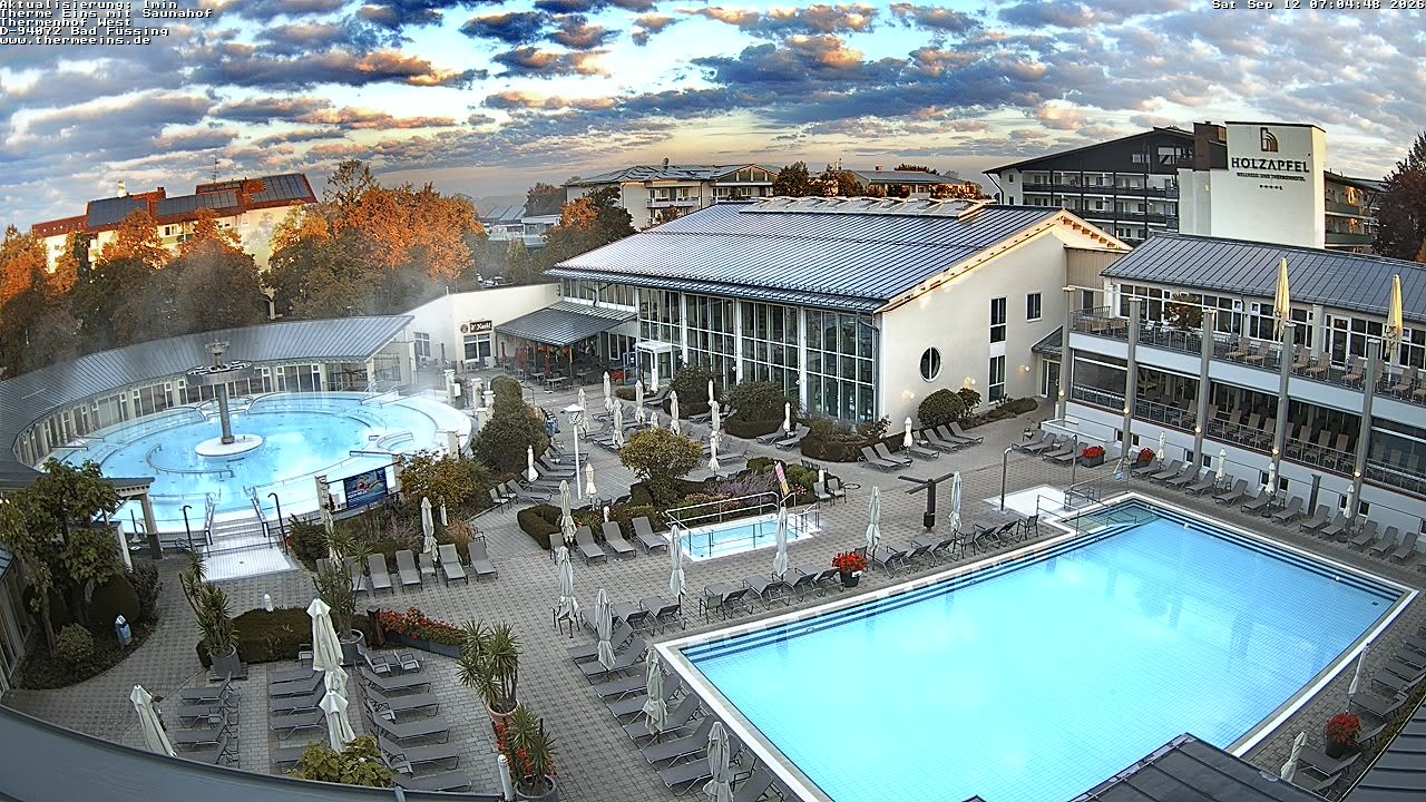 Archiv Foto Webcam Bad Füssing: Therme 1