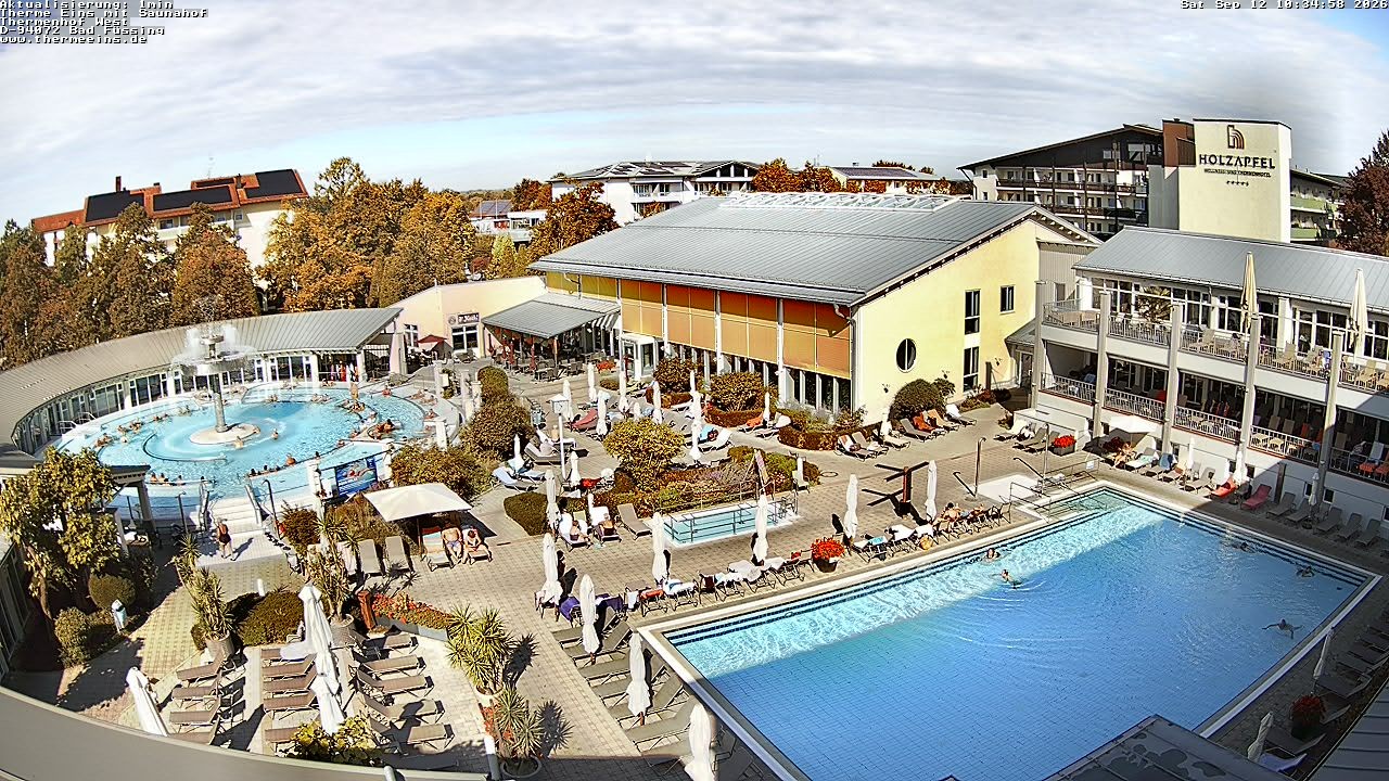 Archiv Foto Webcam Bad Füssing: Therme 1