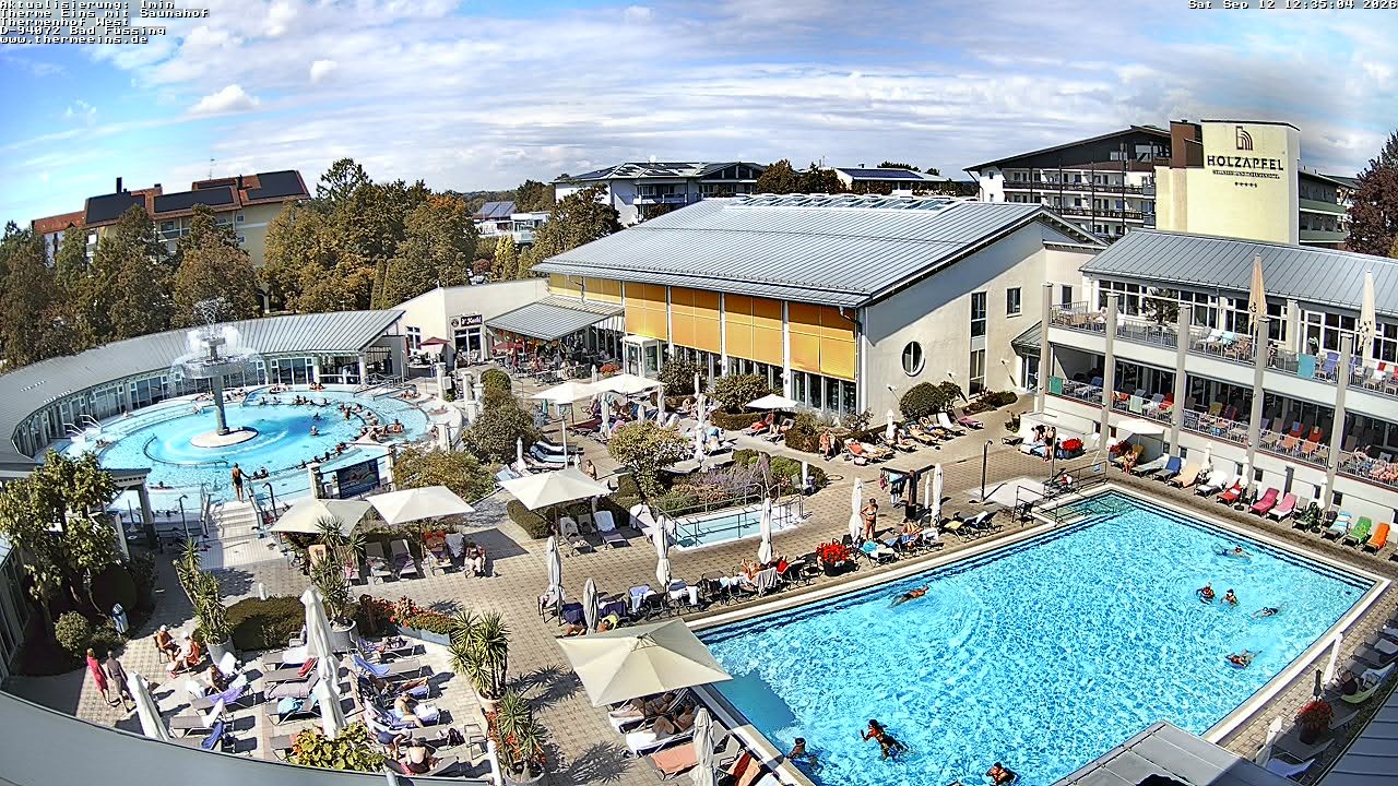 Archiv Foto Webcam Bad Füssing: Therme 1