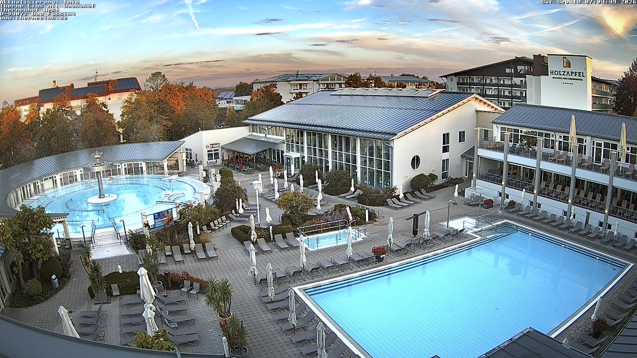 Archiv Foto Webcam Bad Füssing: Therme 1