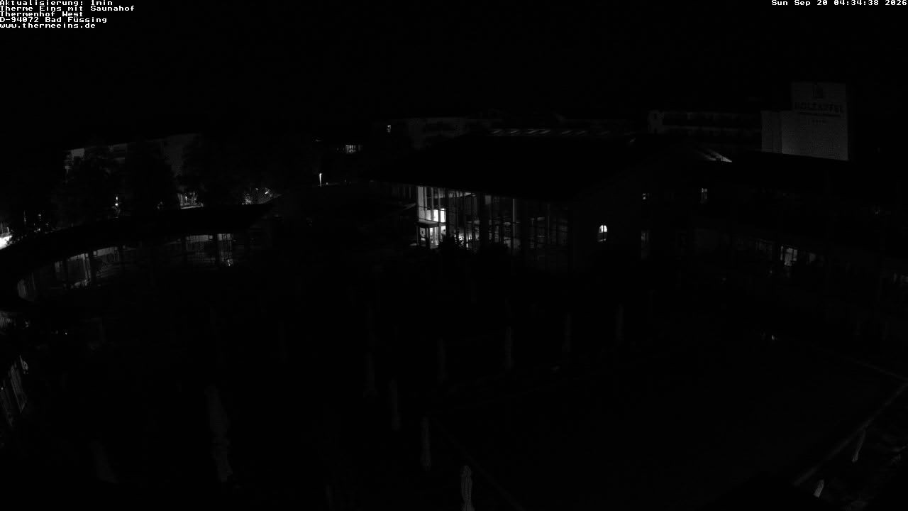 Archiv Foto Webcam Bad Füssing: Therme 1