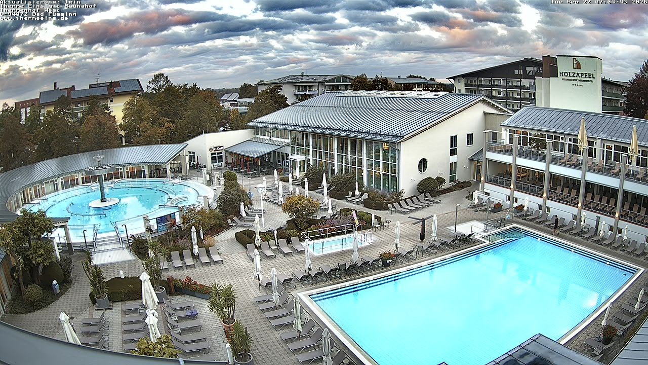 Archiv Foto Webcam Bad Füssing: Therme 1
