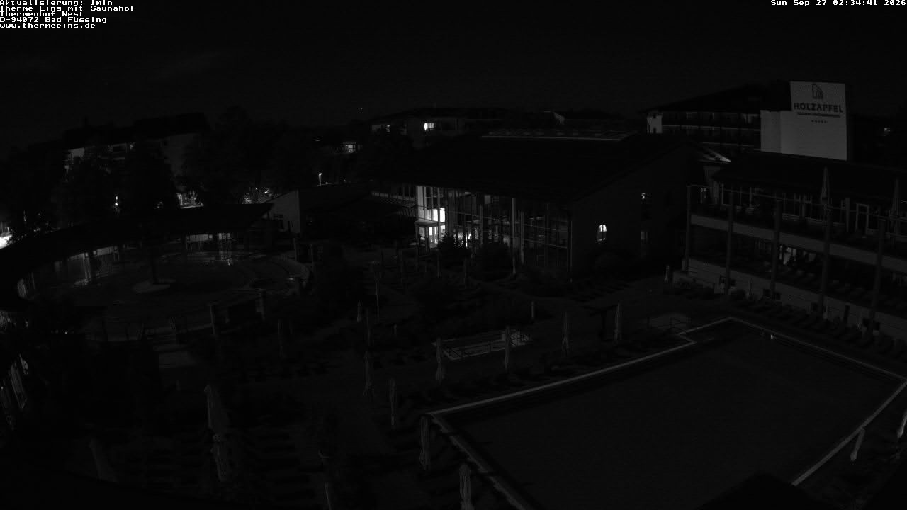 Archiv Foto Webcam Bad Füssing: Therme 1
