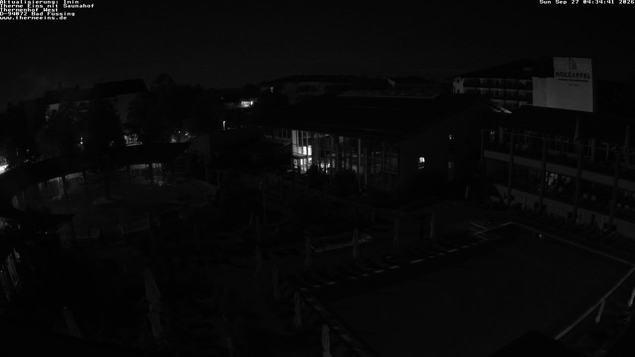 Archiv Foto Webcam Bad Füssing: Therme 1