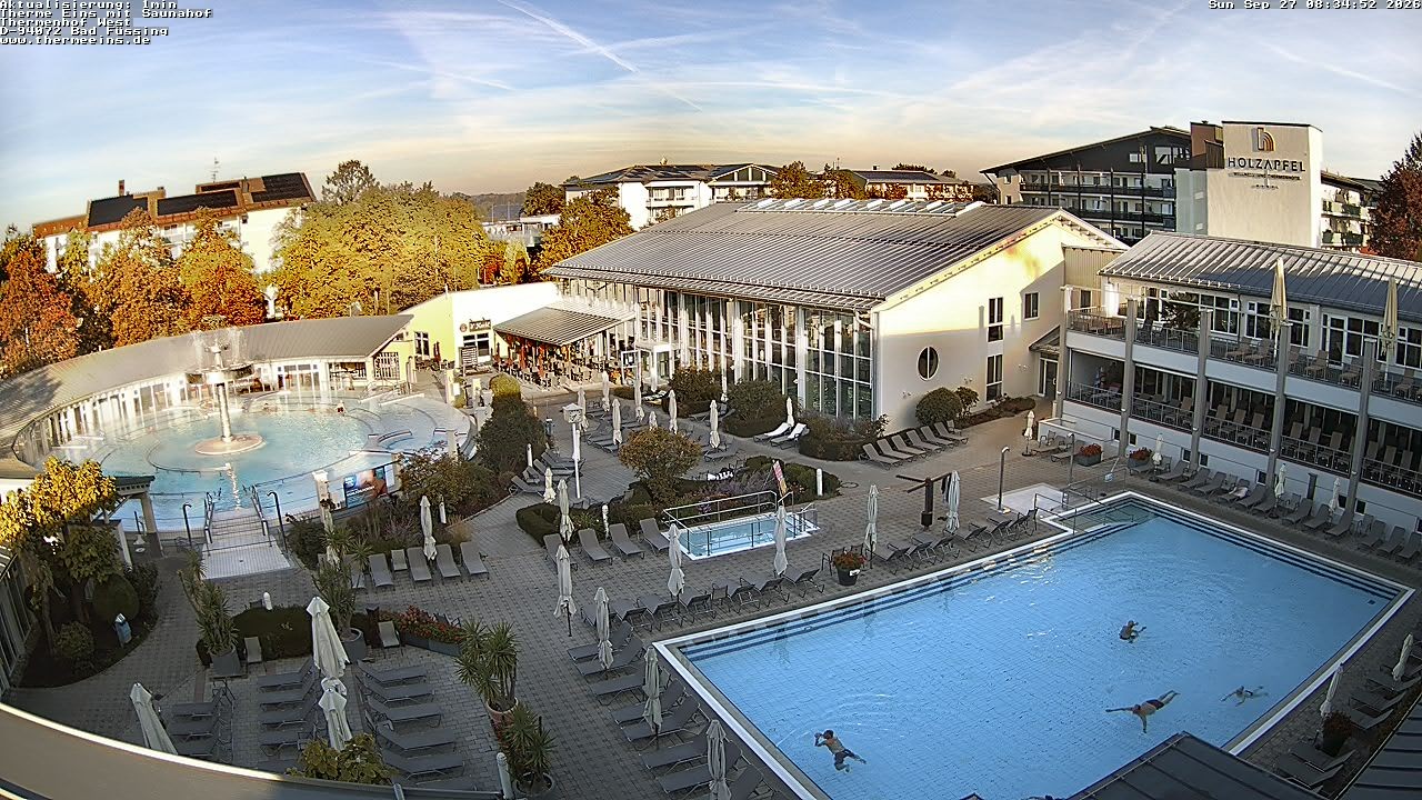 Archiv Foto Webcam Bad Füssing: Therme 1
