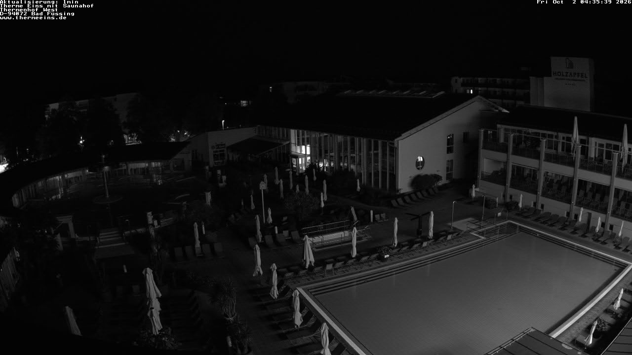 Archiv Foto Webcam Bad Füssing: Therme 1