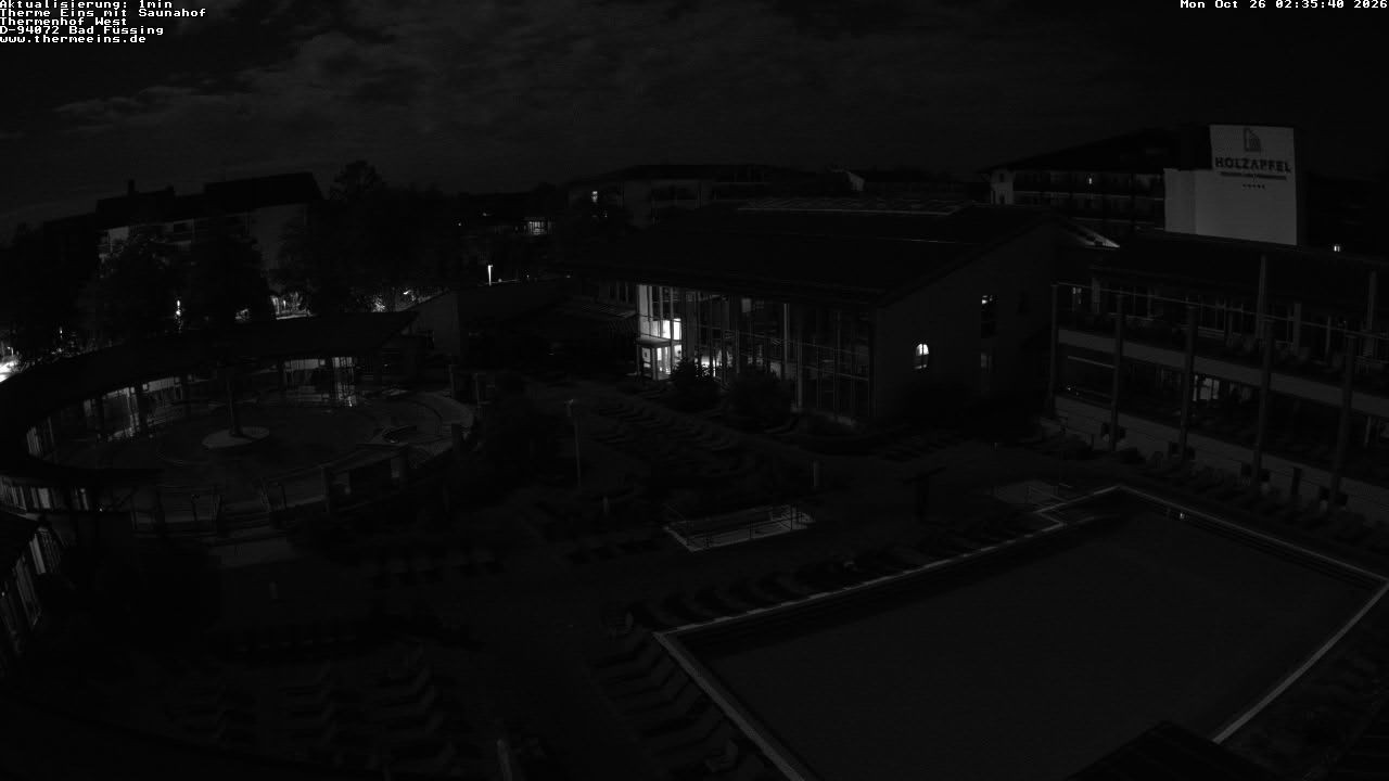 Archiv Foto Webcam Bad Füssing: Therme 1