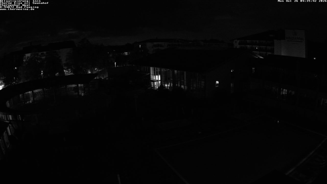 Archiv Foto Webcam Bad Füssing: Therme 1