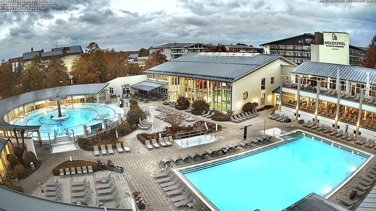 Archiv Foto Webcam Bad Füssing: Therme 1