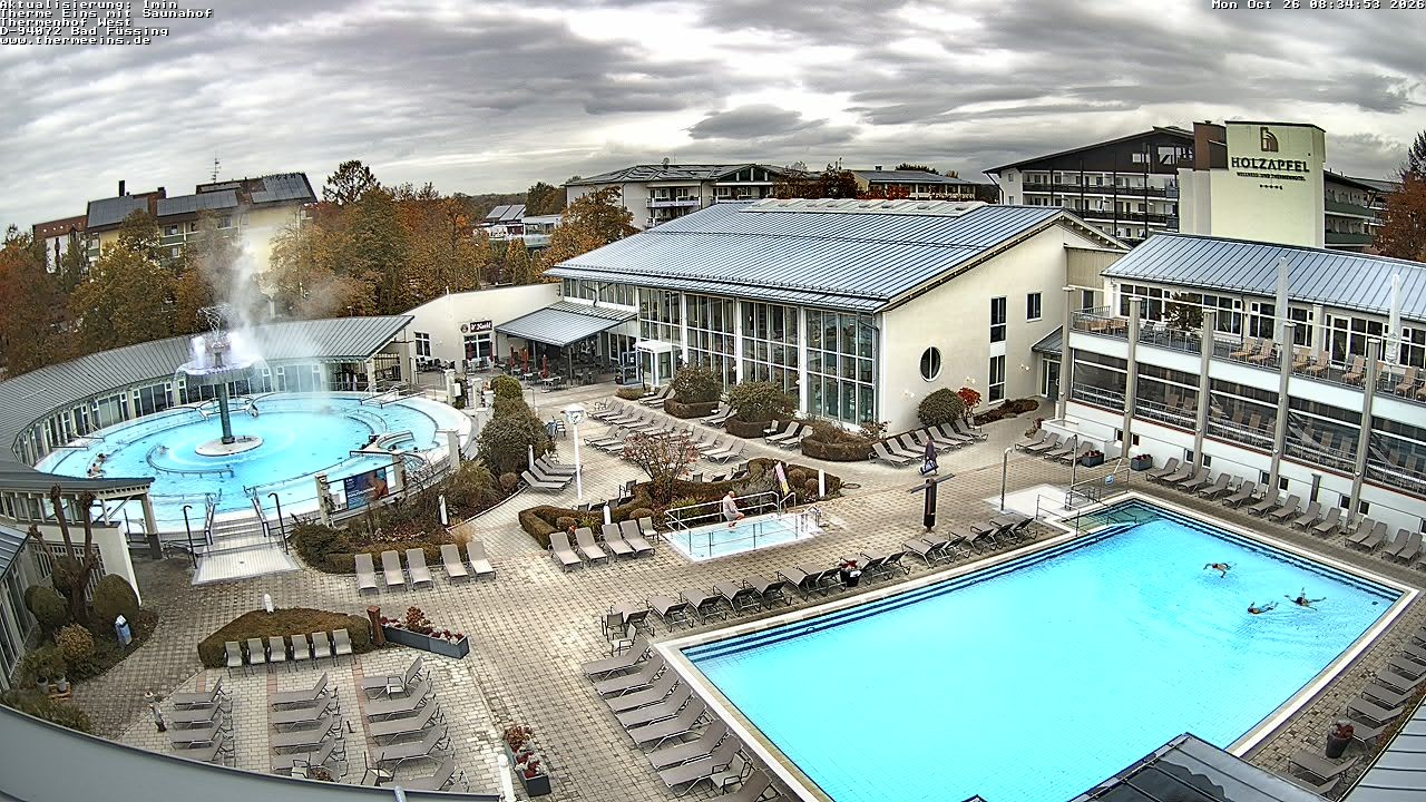 Archiv Foto Webcam Bad Füssing: Therme 1