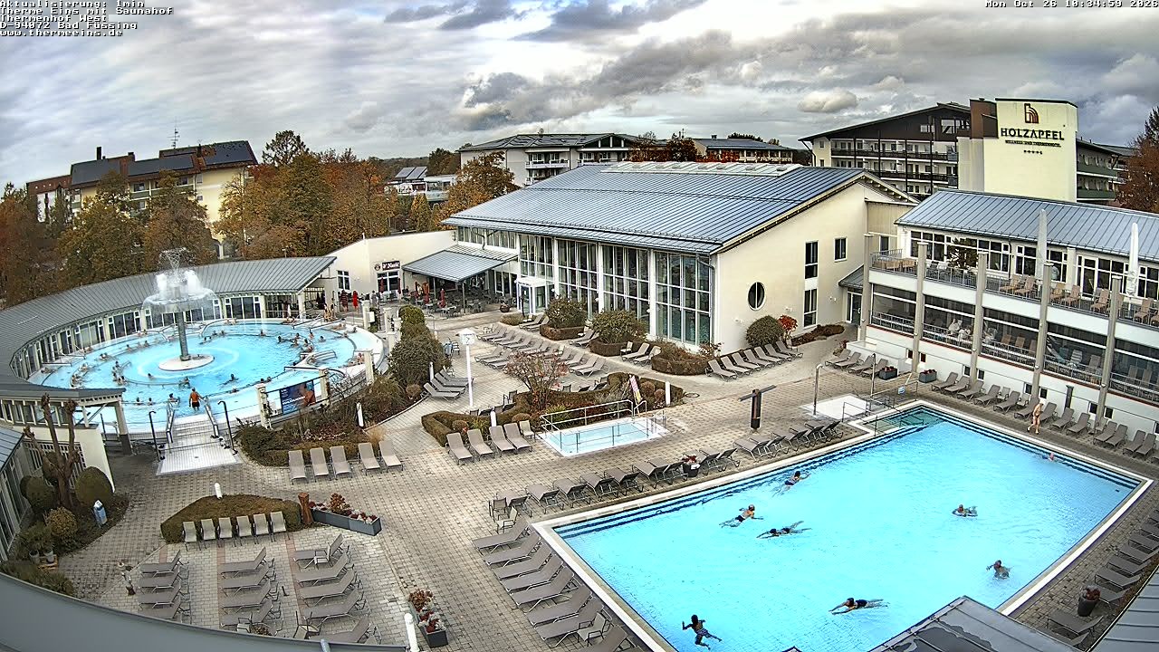 Archiv Foto Webcam Bad Füssing: Therme 1