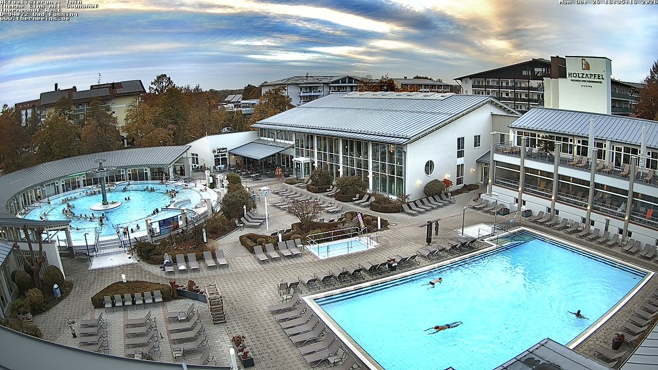 Archiv Foto Webcam Bad Füssing: Therme 1