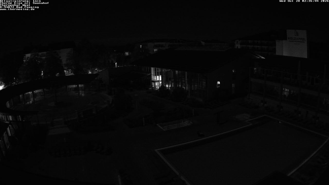 Archiv Foto Webcam Bad Füssing: Therme 1